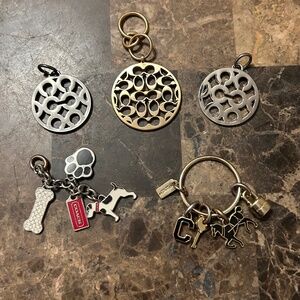 Coach Hang Tags Bag Charms